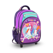 BZ Unicorn Trolley Bag 15 Inches – Purple
