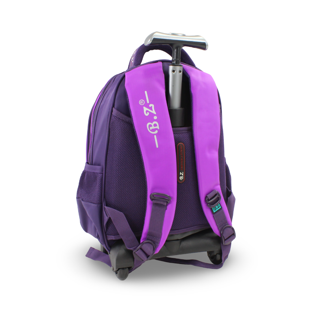 BZ Unicorn Trolley Bag 15 Inches – Purple