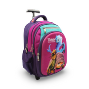 BZ Raya Trolley Bag 15 Inches – Purple & Fuchsia