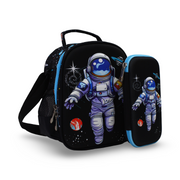 BZ Astronaut (Lunch Bag + Pencil Case) – Black