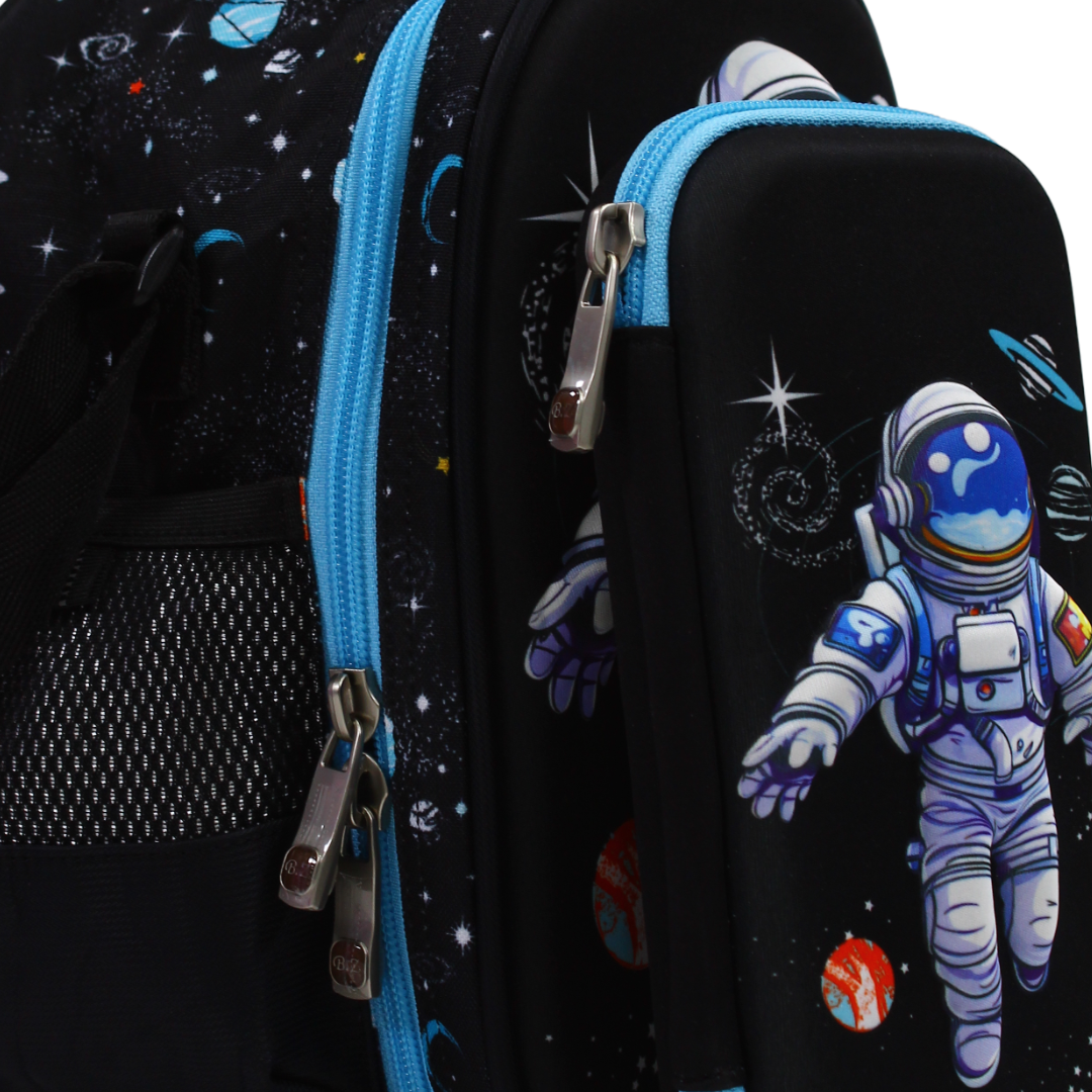 BZ Astronaut (Lunch Bag + Pencil Case) – Black