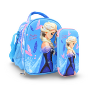 BZ Elsa School Set (Lunch Bag + Pencil Case) – Blue