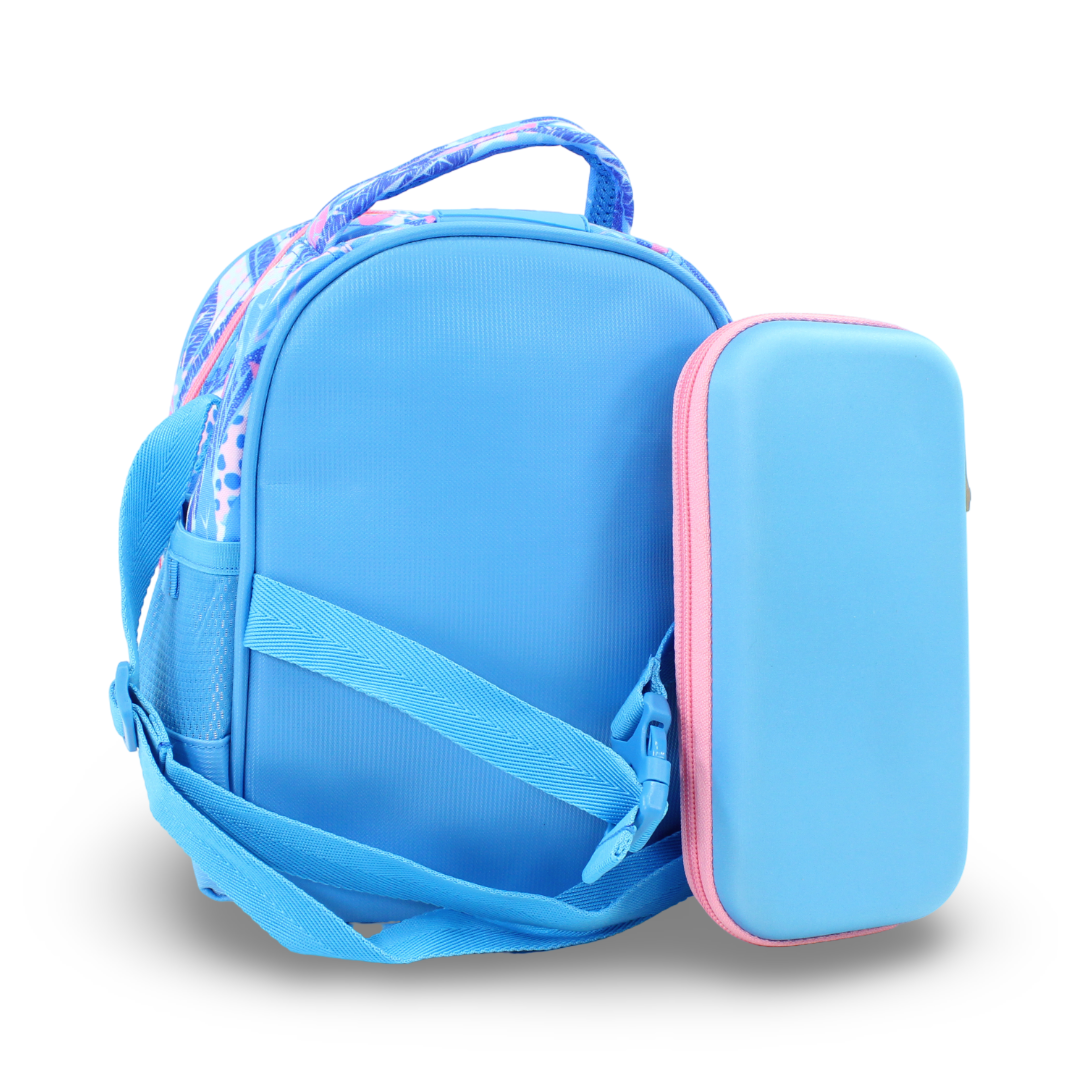 BZ Elsa School Set (Lunch Bag + Pencil Case) – Blue
