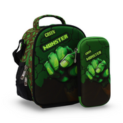 BZ Hulk's Hand School Set (Lunch Bag + Pencil Case) – Green