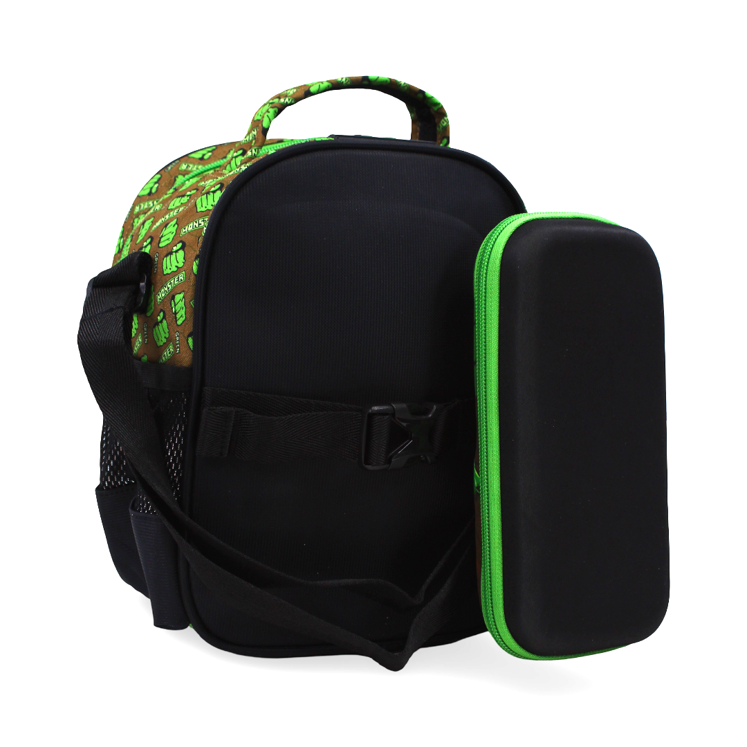 BZ Hulk's Hand School Set (Lunch Bag + Pencil Case) – Green