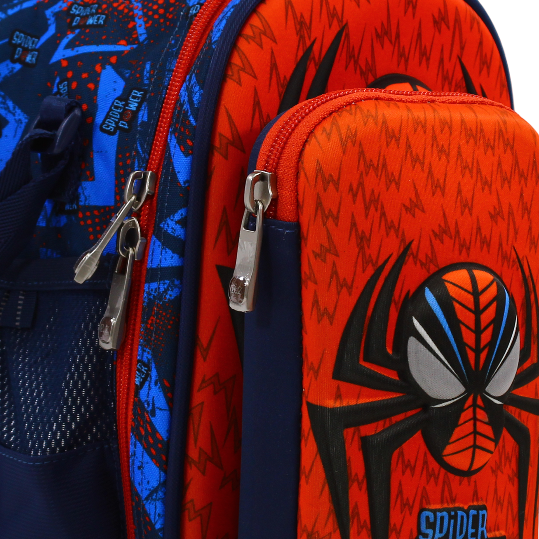 BZ Spider-Man School Set (Lunch Bag + Pencil Case) – Navy