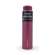 Sistema Stainless Steel Water Bottle 280ml – Purple