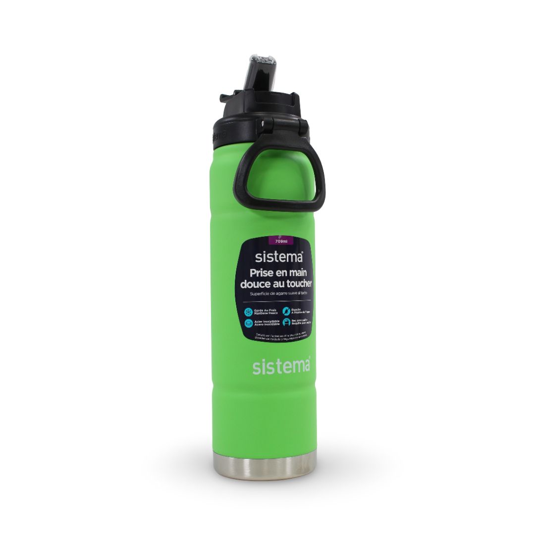 Sistema Hydrate Stainless Steel Water Bottle 700ml – Green