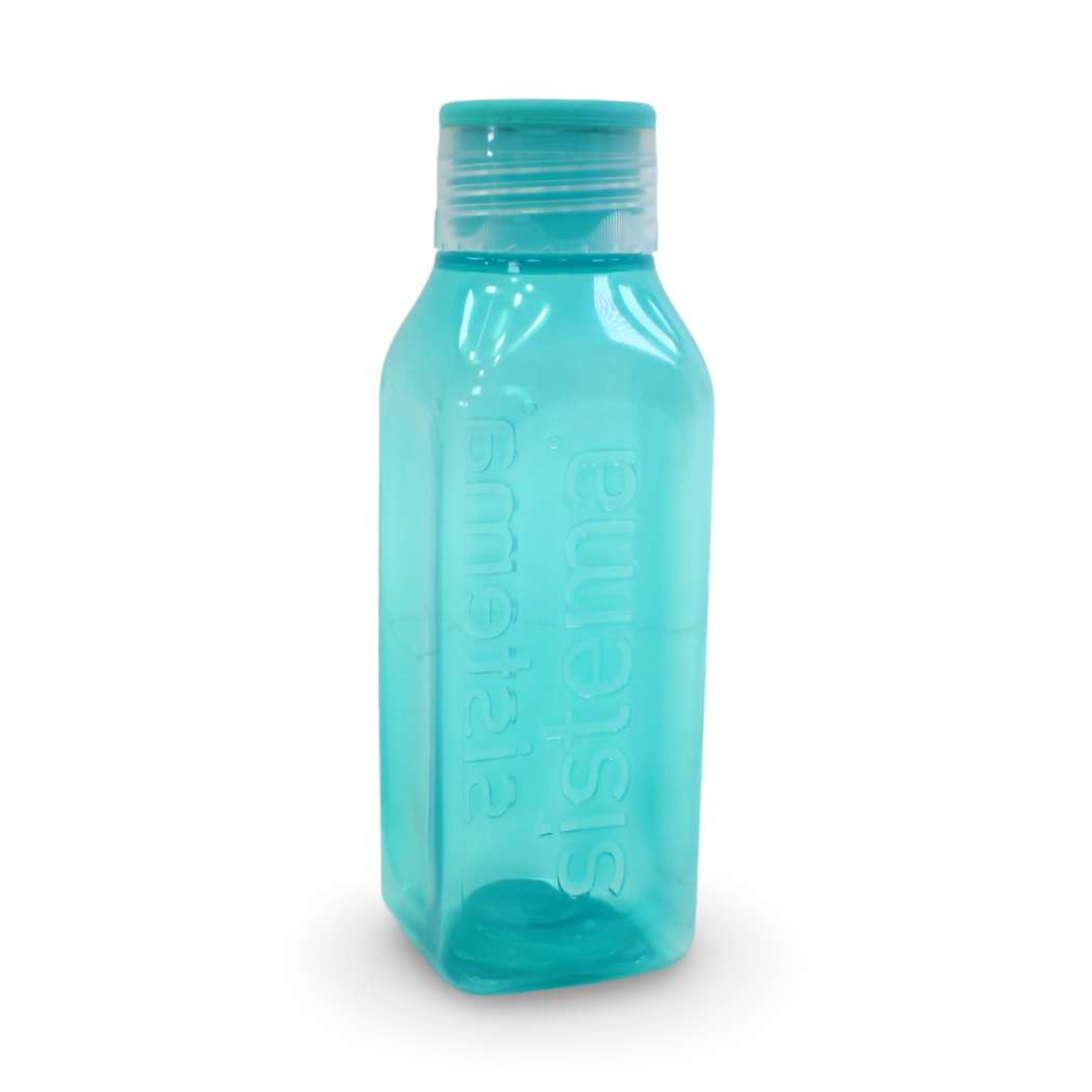 Sistema Hydrate Square Bottle 475ml – Aqua - School