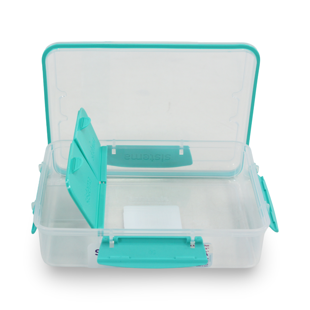Sistema Snack Attack Duo To Go Lunch Box 975ml – Aqua