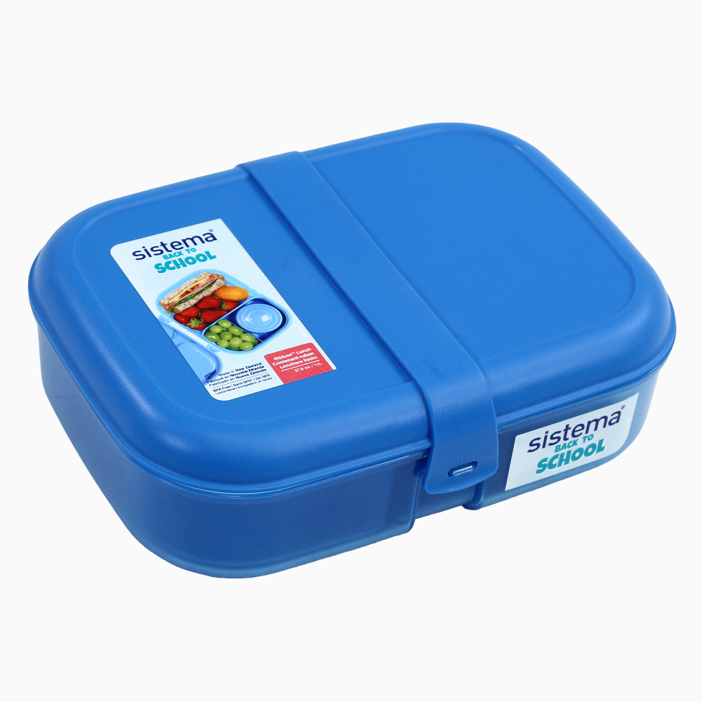 Sistema Plastic Lunch Box – Blue