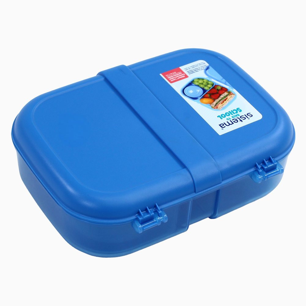 Sistema Plastic Lunch Box – Blue