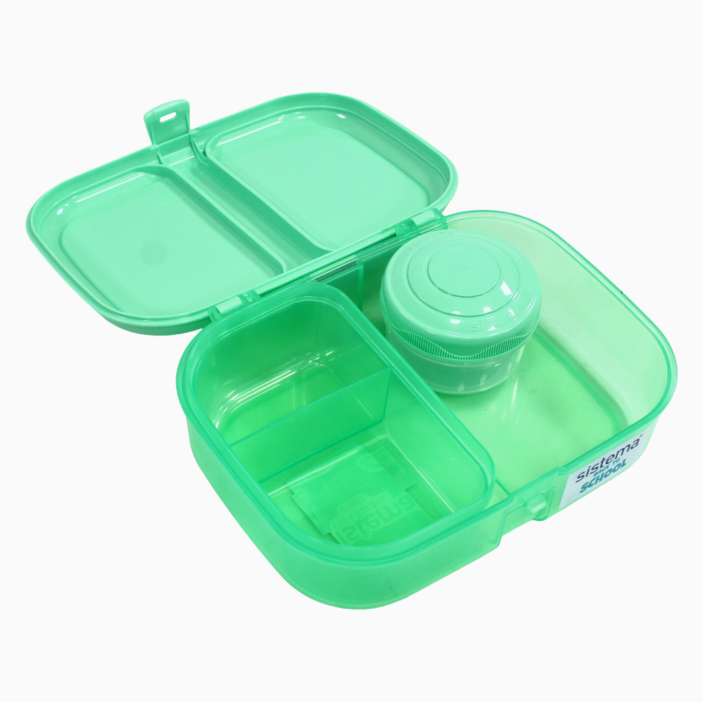 Sistema Plastic Lunch Box – Green
