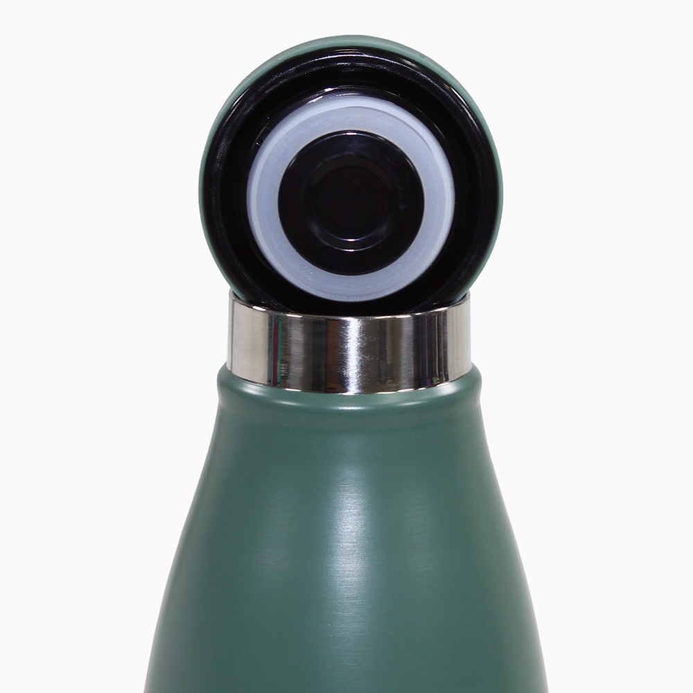 Sistema Stainless Steel Water Bottle – Olive Green