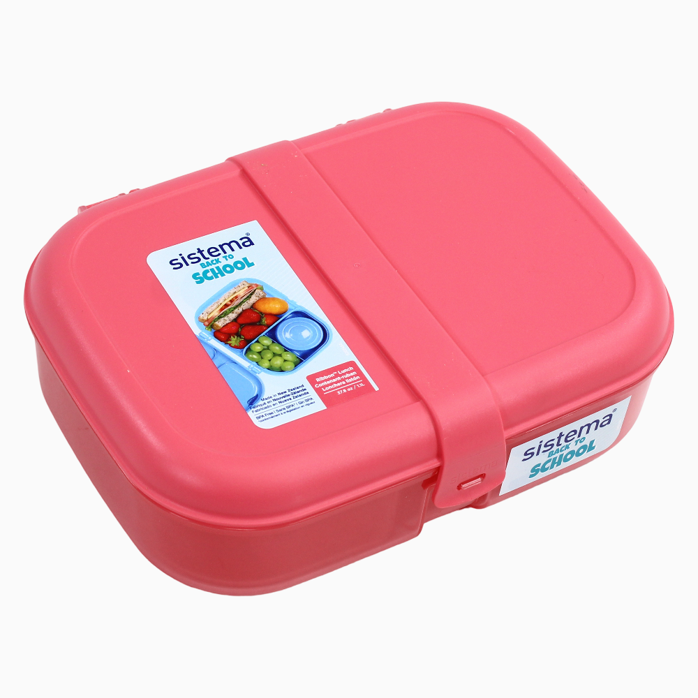 Sistema Plastic Lunch Box – Pink