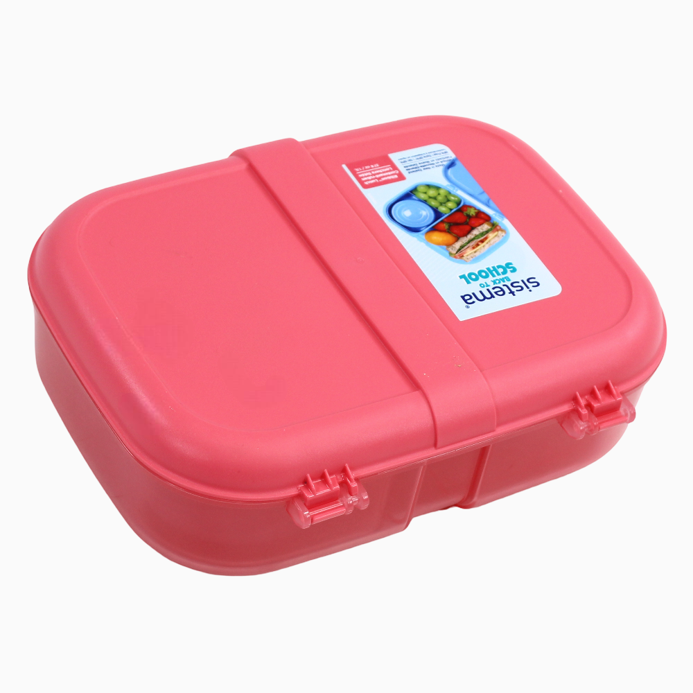 Sistema Plastic Lunch Box – Pink