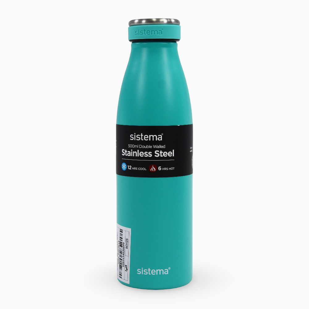 Sistema Stainless Steel Insulated Bottle – Aqua