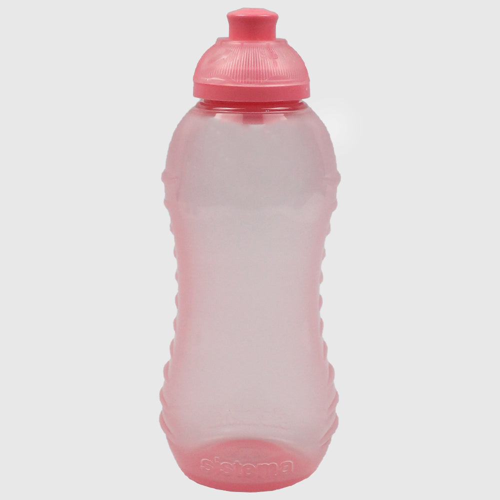 Pink Sistema Twist 'N' Sip Hydration Squeeze Bottle - 330ml