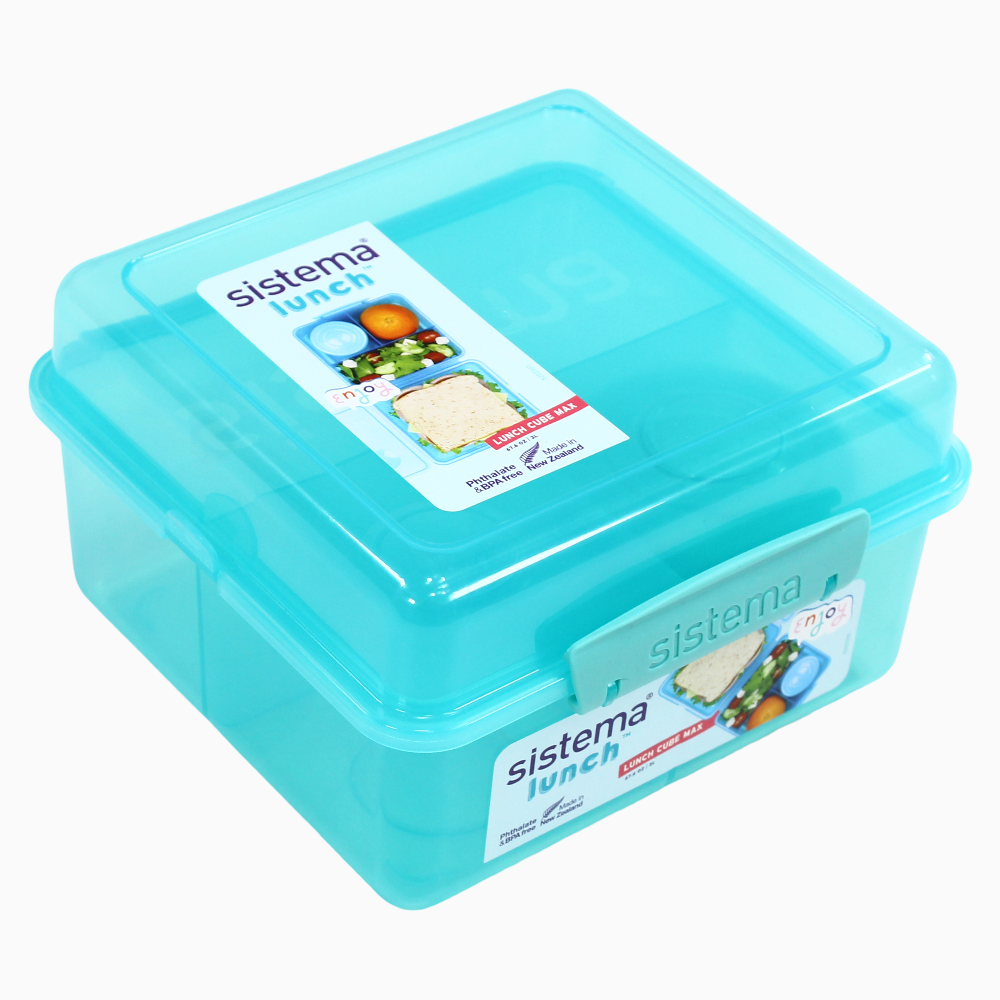 Sistema Plastic Lunch Box – Aqua