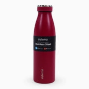 Sistema Stainless Steel Insulated Bottle – Fuchsia
