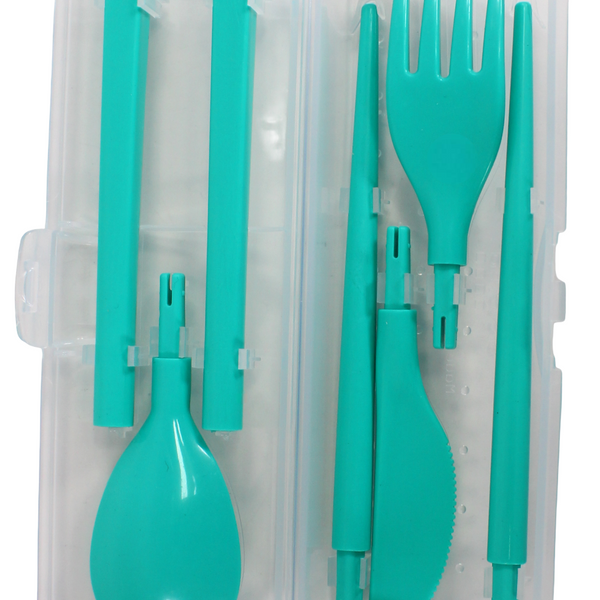 Sistema Fork Spoon & Knife Cutlery Set – Aqua