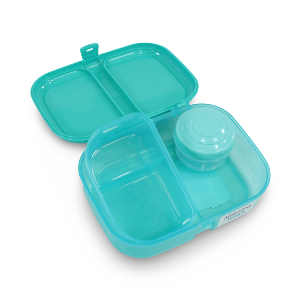 Sistema Ribbon Lunch Box with Mini Bite 1.1L – Aqua