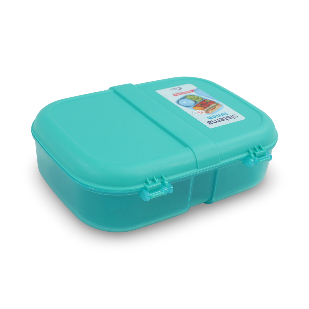 Sistema Ribbon Lunch Box with Mini Bite 1.1L – Aqua