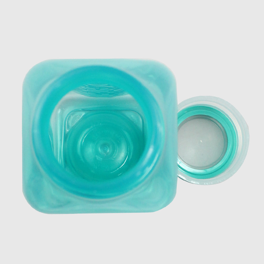 MINTY TEAL SISTEMA HYDRATION 475ML SQUARE BOTTLE