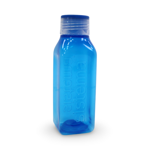 Sistema Hydrate Square Bottle 475ml – Blue - School