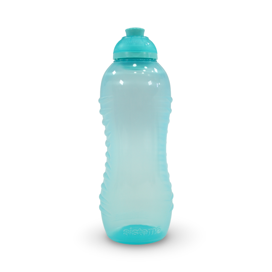 Sistema Twist 'n' Sip Water Bottle 460ml – Turquoise - School