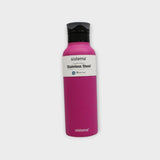 Sistema Fuchsia Stainless Steel Bottle Traverse 600 ml