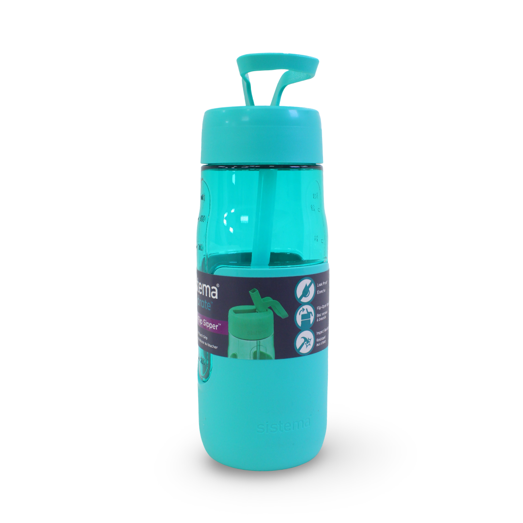 Sistema Hydrate Flip Sipper Insulated Water Bottle 1L – Turquoise