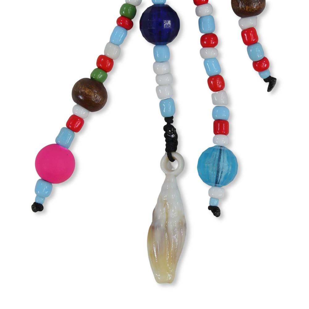 Beaded Keychain- Turquoise