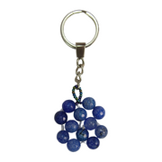 Stone Beaded Keychain