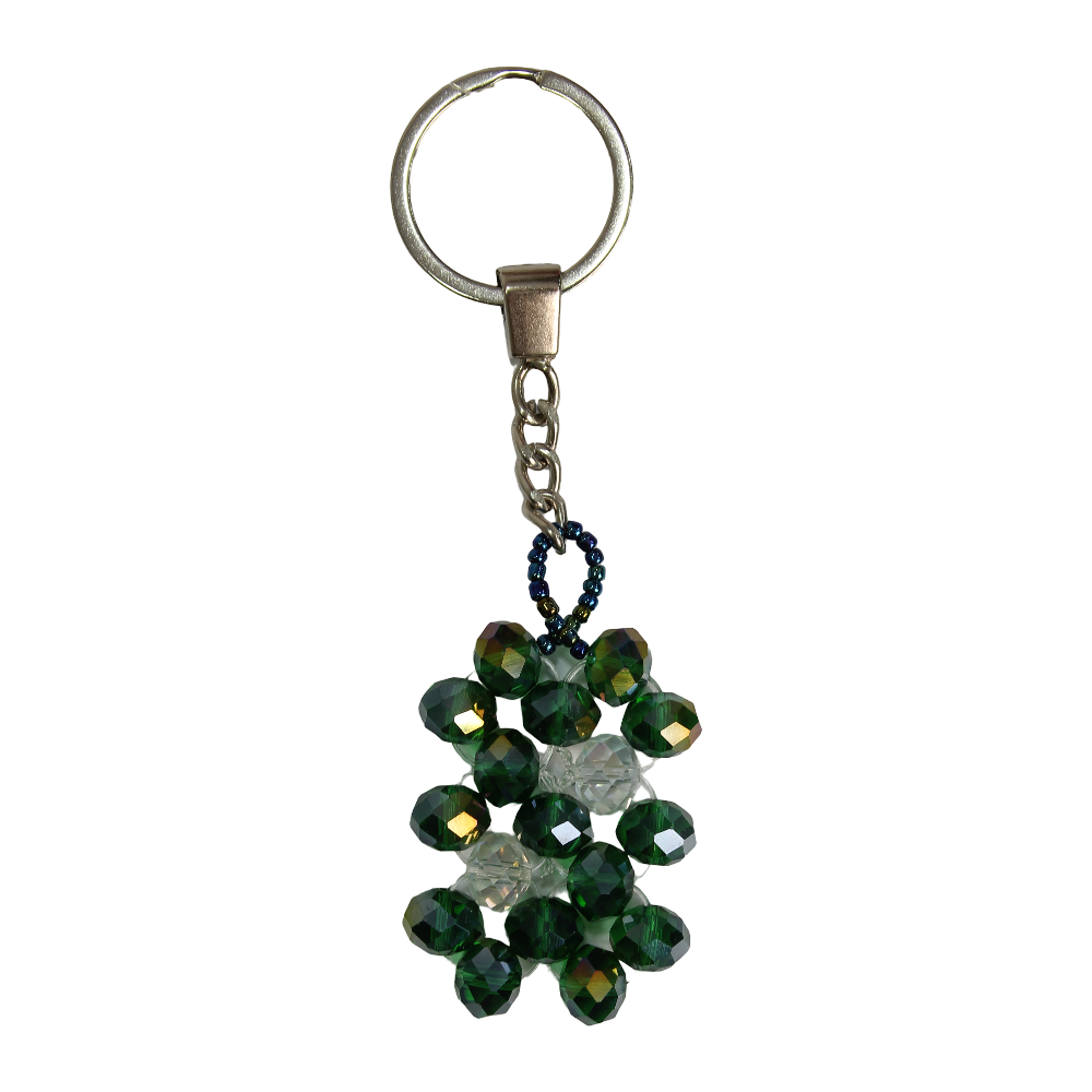 Crystal Beaded Keychain