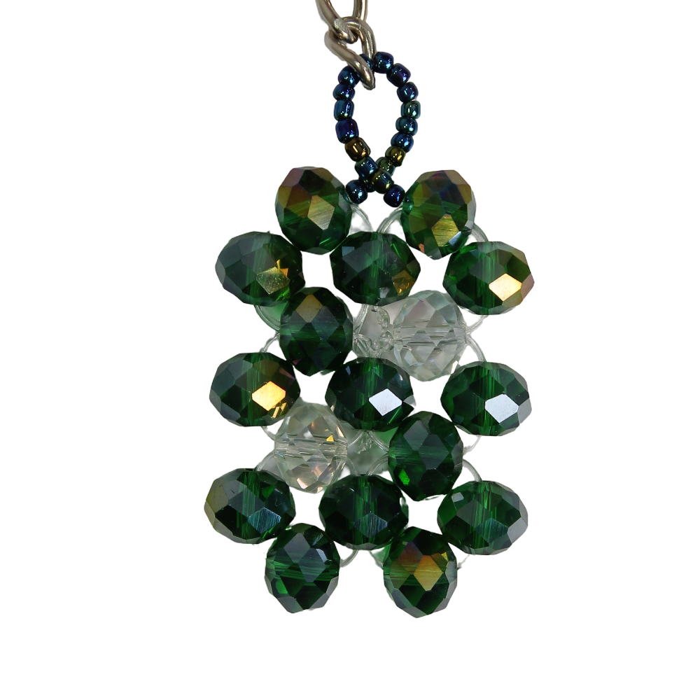 Crystal Beaded Keychain