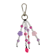 Handmade Beaded Phone Charm or Keychain