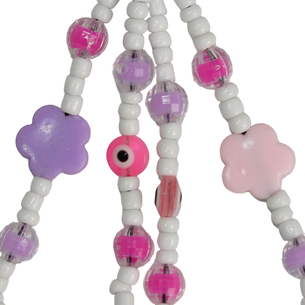 Handmade Beaded Phone Charm or Keychain