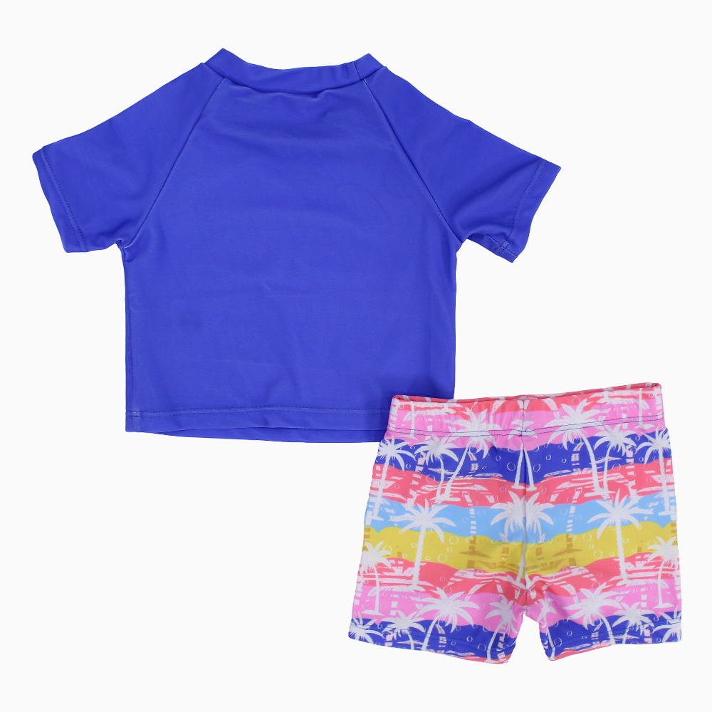 Baby Boys 2-Piece Swimsuit – Surf Theme