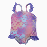 Baby Girls Swimsuit – Mermaid Look