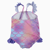Baby Girls Swimsuit – Mermaid Look
