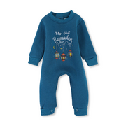 Unisex Baby Cotton Footless Onesie - Festive Ramadan Print