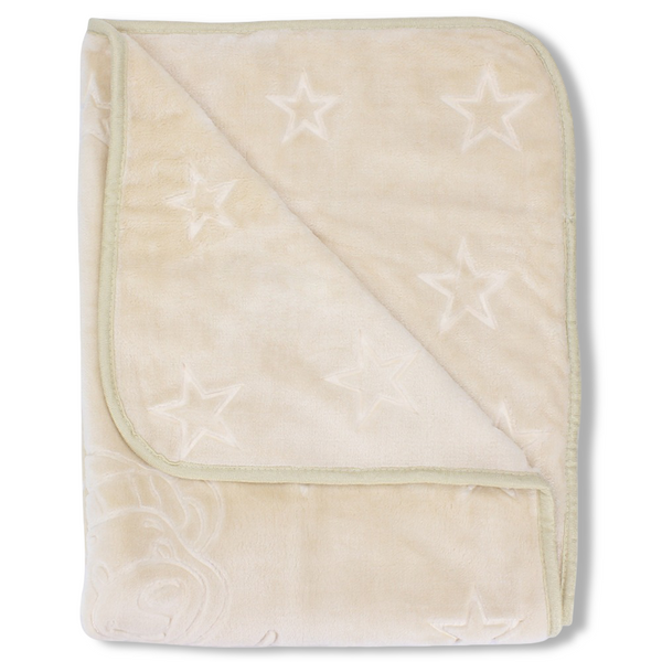 Cotton Baby Blanket – “Happy Bear” Design ( 90 * 110 )