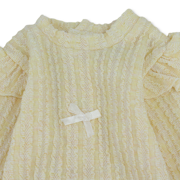 Baby Girls Cotton Baby Footie – Bows Design