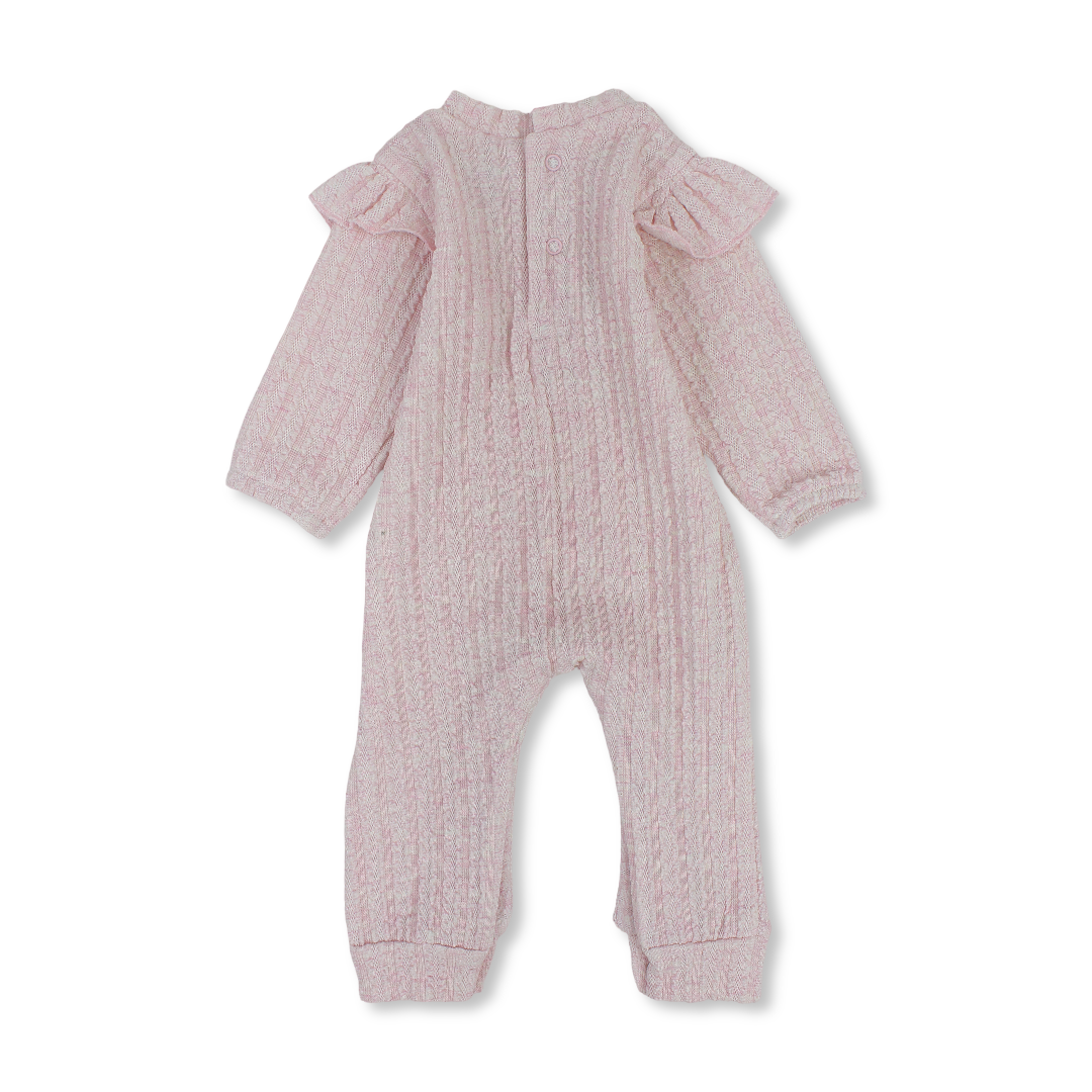 Baby Girls Cotton Baby Footie – Bows Design