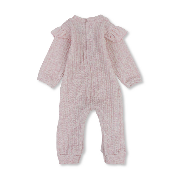 Baby Girls Cotton Baby Footie – Bows Design