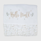 "Hello World" Baby Duvet