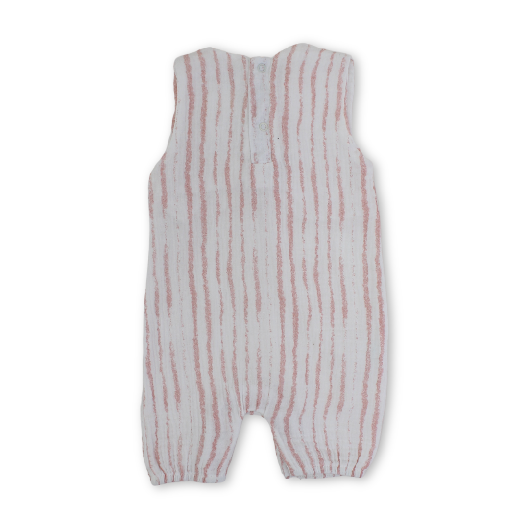 Unisex Baby Linen Romper
