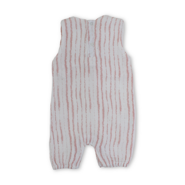 Unisex Baby Linen Romper
