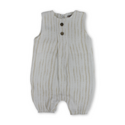 Unisex Baby Linen Romper